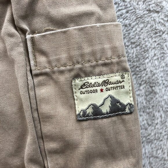 Wrangler and Eddie Bauer Men's Cargo Shorts Size 38 Lot of Two Casual - Picture 11 of 15